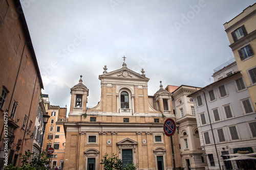 Baroque Church of Rome, Italy