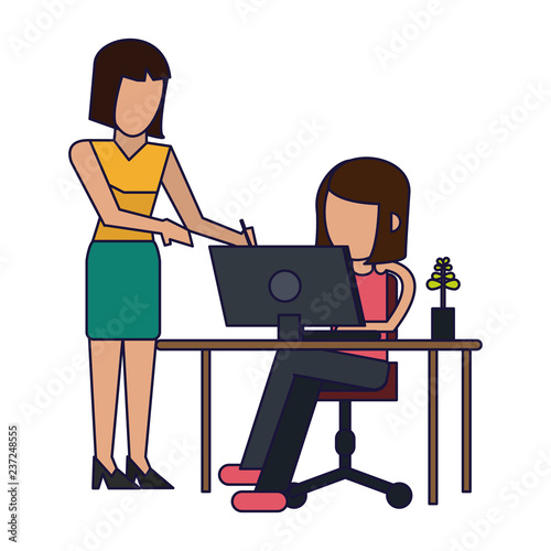 Working with computer avatar