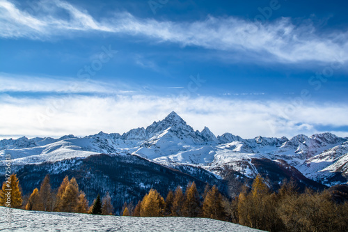 Schilderij op canvas Monviso, Piemonte; Itala