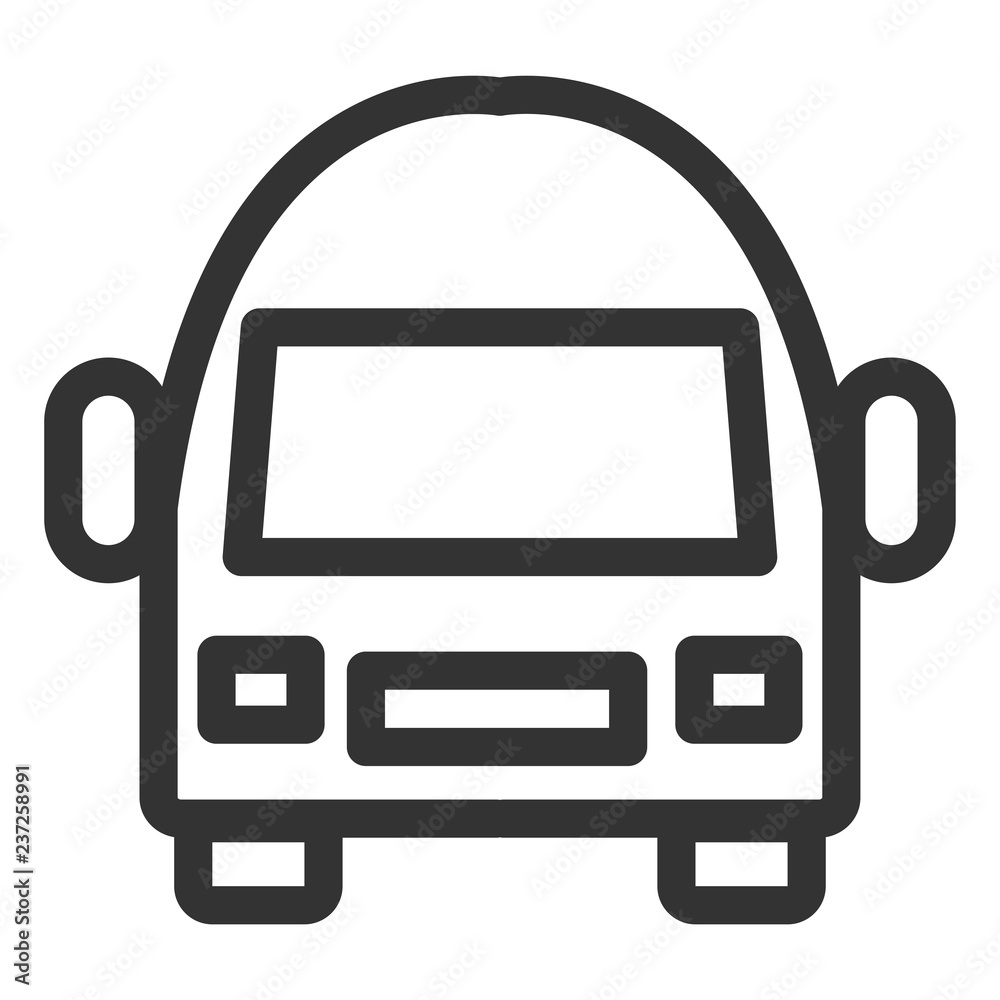 Bus vector icon, Modern and Line icon Transport and Vehicle Bus vector icon, Modern and Line icon Transport and Vehicle