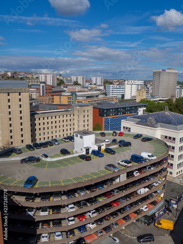 uk, england, Bristol carpark multistorey
