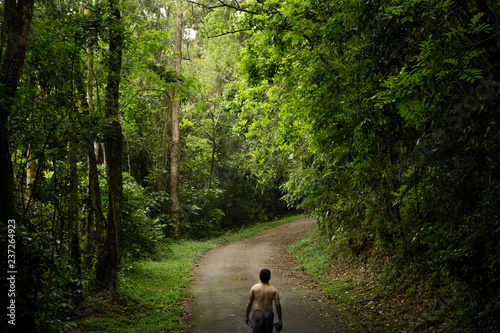 Man in nature