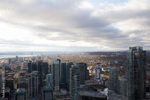 Fototapeta Naklejka Na Ścianę i Meble -  Aerial view of Toronto