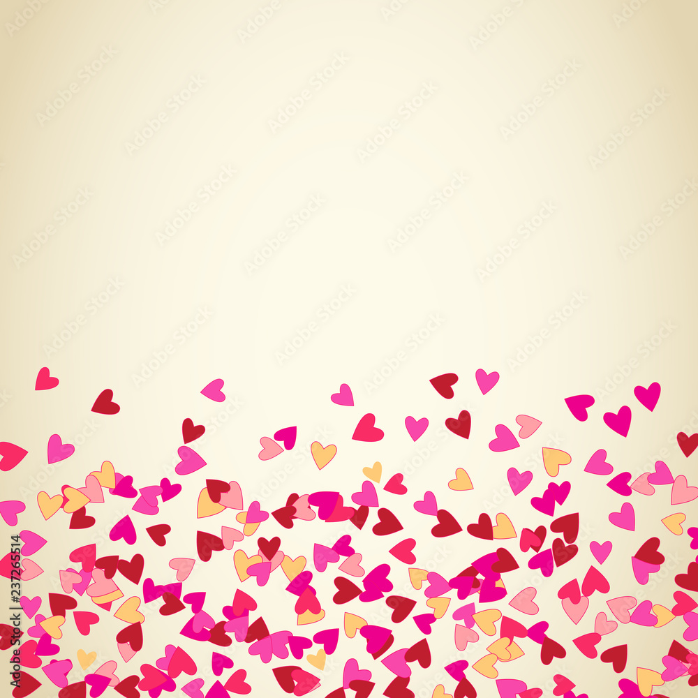 Valentine hearts background
