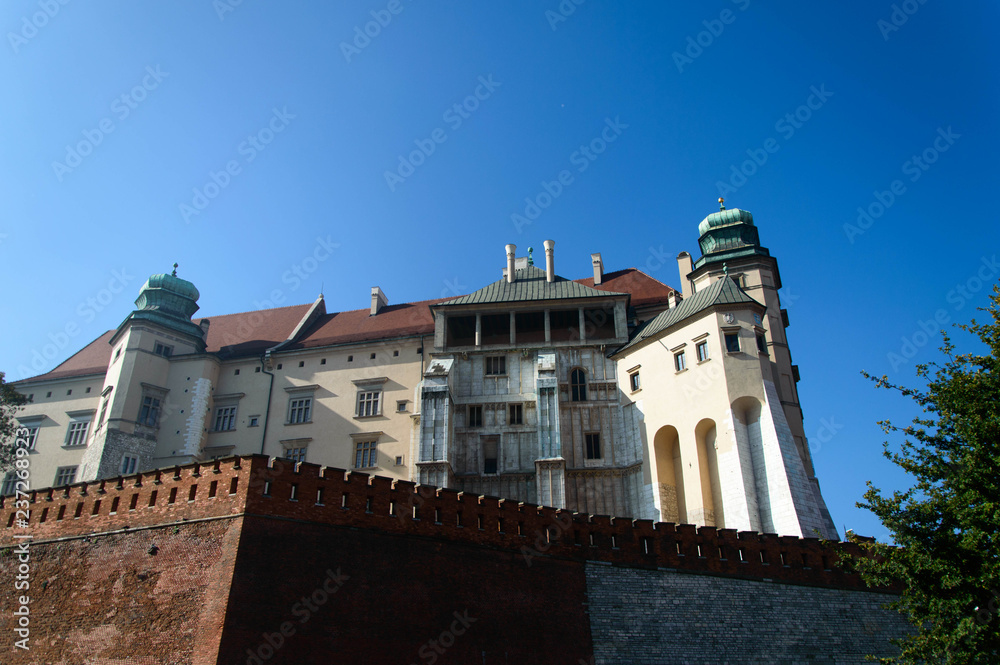 Wawel castle in Cracow, Poland Wawel castle in Cracow, Poland