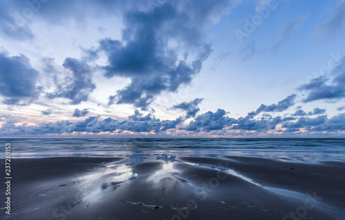 Scheveningen sunset seascape