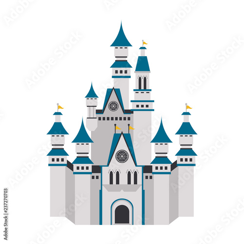 Medieval castle building