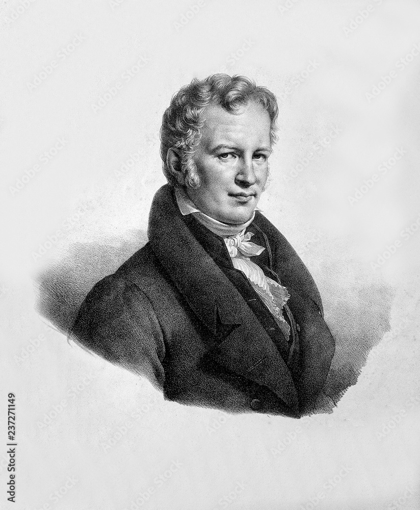 Wunschmotiv: Portrait of scientist Alexander Von Humboldt #237271149