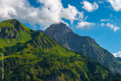 Berggipfel in den Alpen