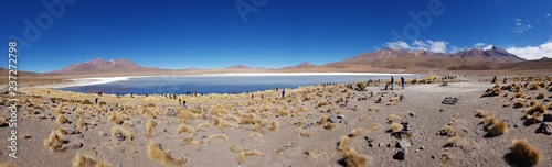 Bolivia National Park Lagoon 
