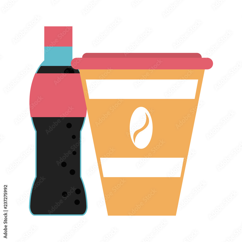 Delicious drinks concept