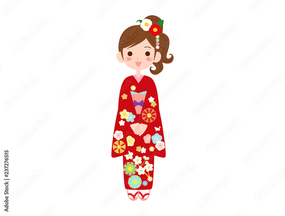 着物4 女性 着物4 女性