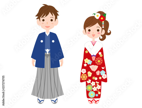 成人の日　着物