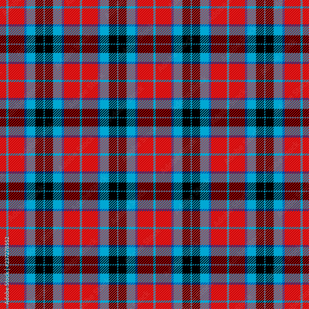 Christmas new year Tartan. Pattern Scottish cage
