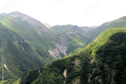Beautiful view of Georgian mountains Kazbegi © Tanouchka