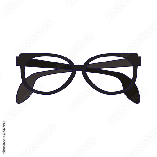 Executive glasses isolated