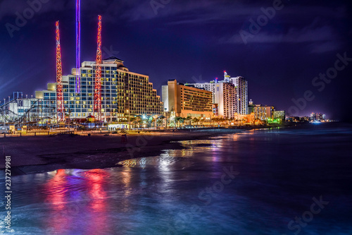 Daytona Beach Night photo