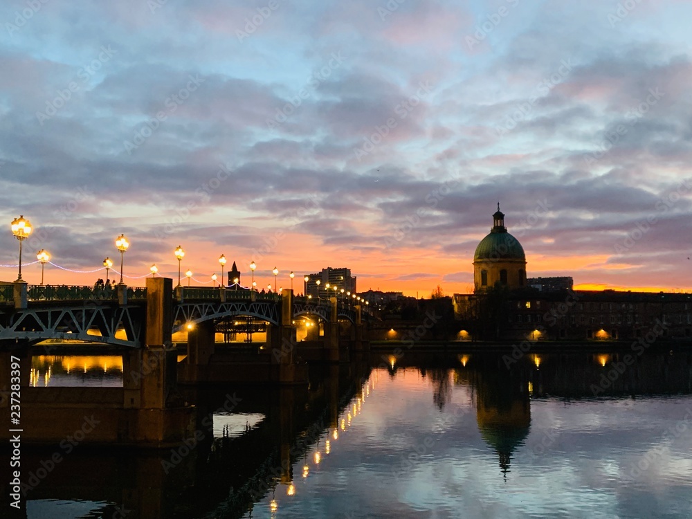 Obraz premium Belle vu Toulouse 