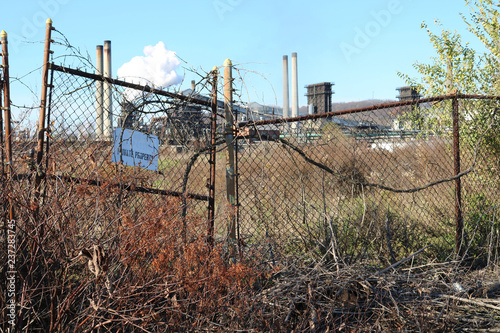 No Trespassing at Old Steel Mill