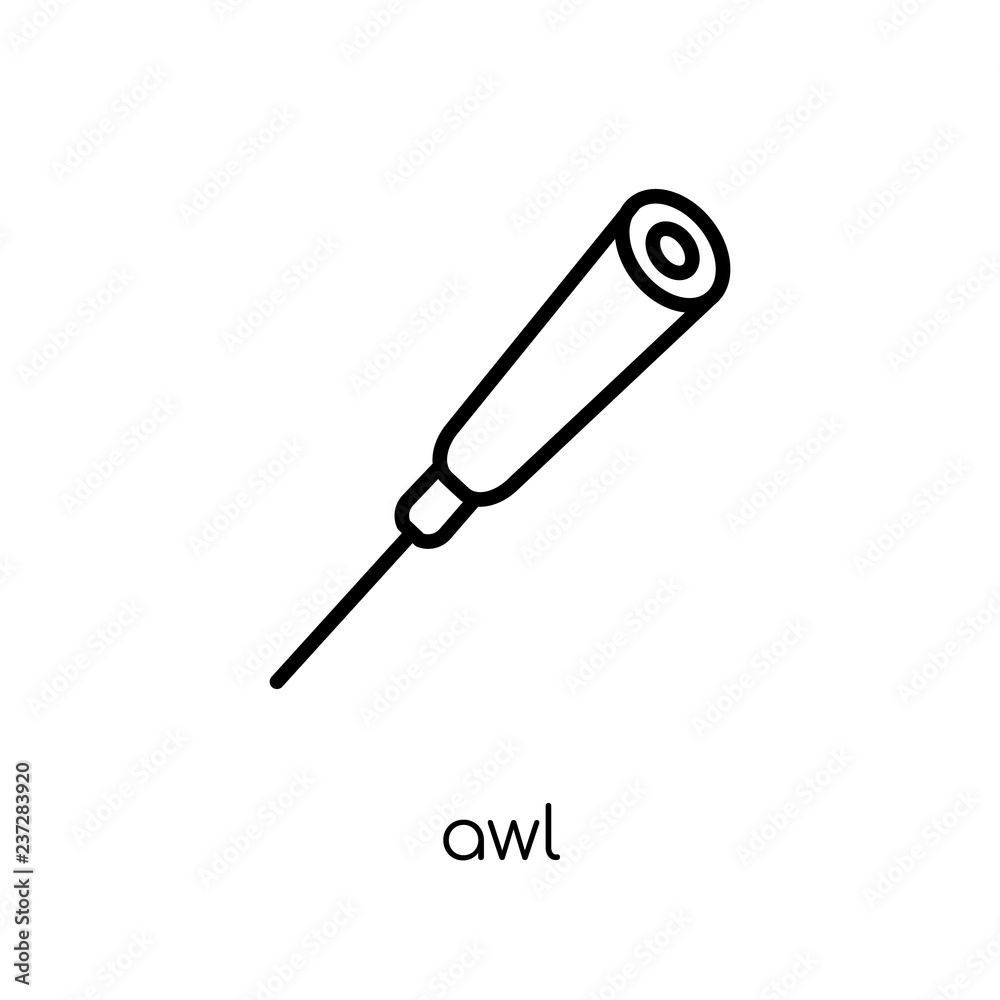 awl icon from Sew collection. awl icon from Sew collection.