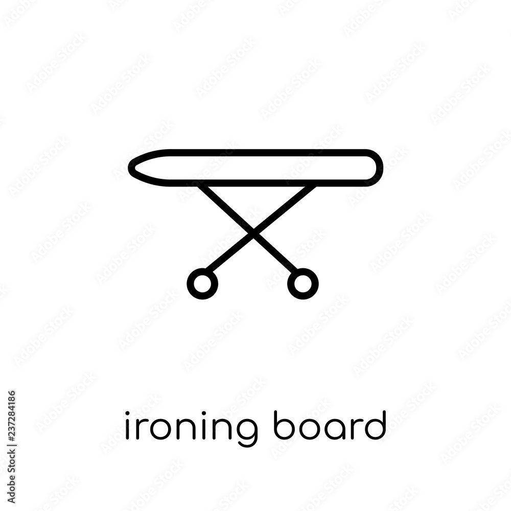 Ironing Board icon from collection. Ironing Board icon from collection.