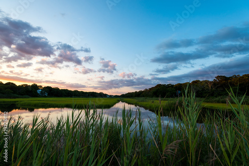 Marsh sunset