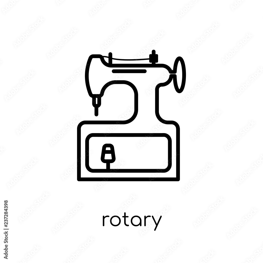 Rotary icon from Sew collection. Rotary icon from Sew collection.