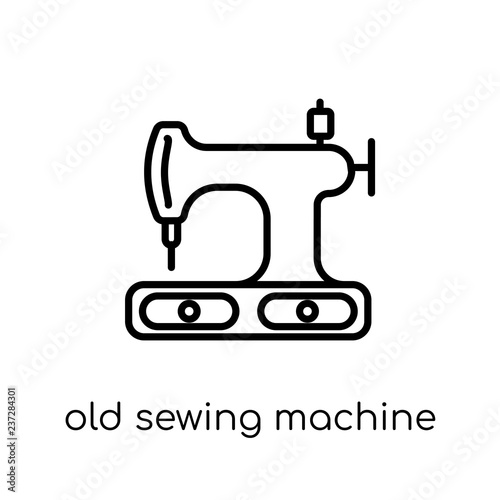 Old sewing machine icon from Sew collection.