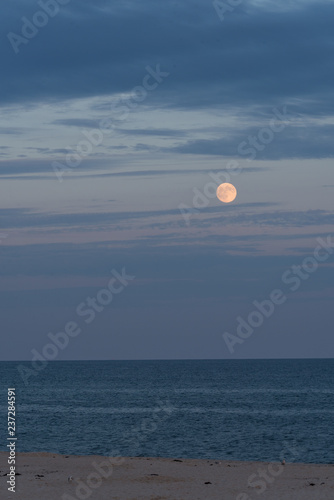 Orange moon