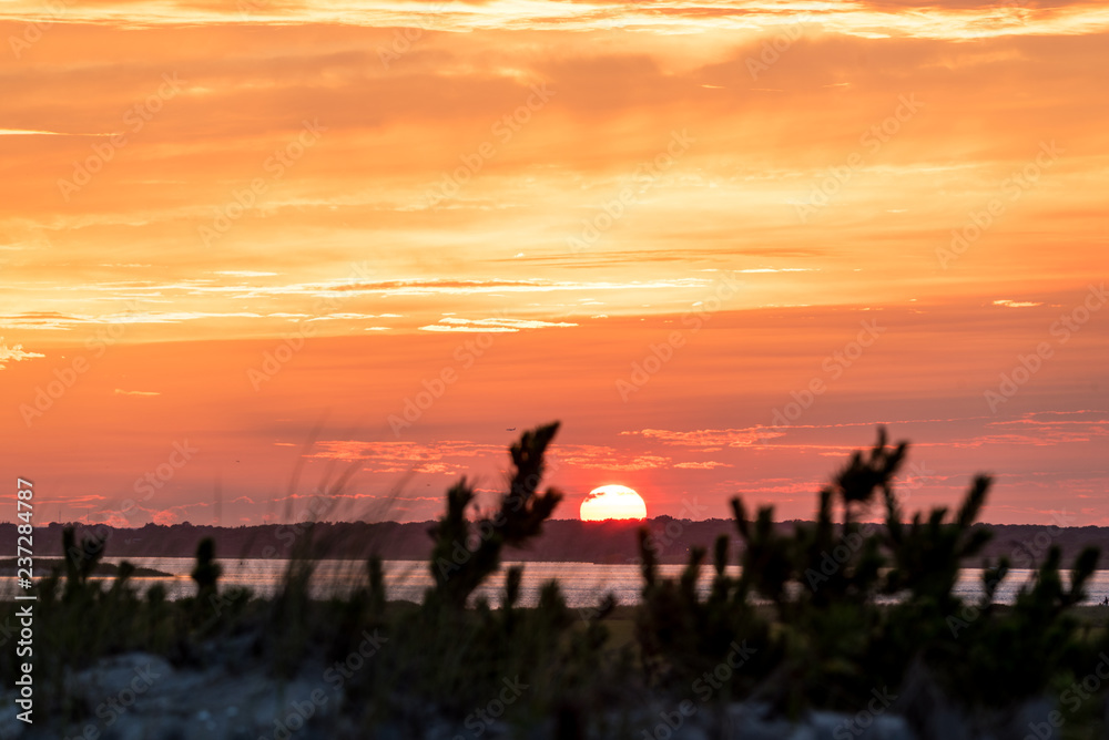 Dune Road Sunset