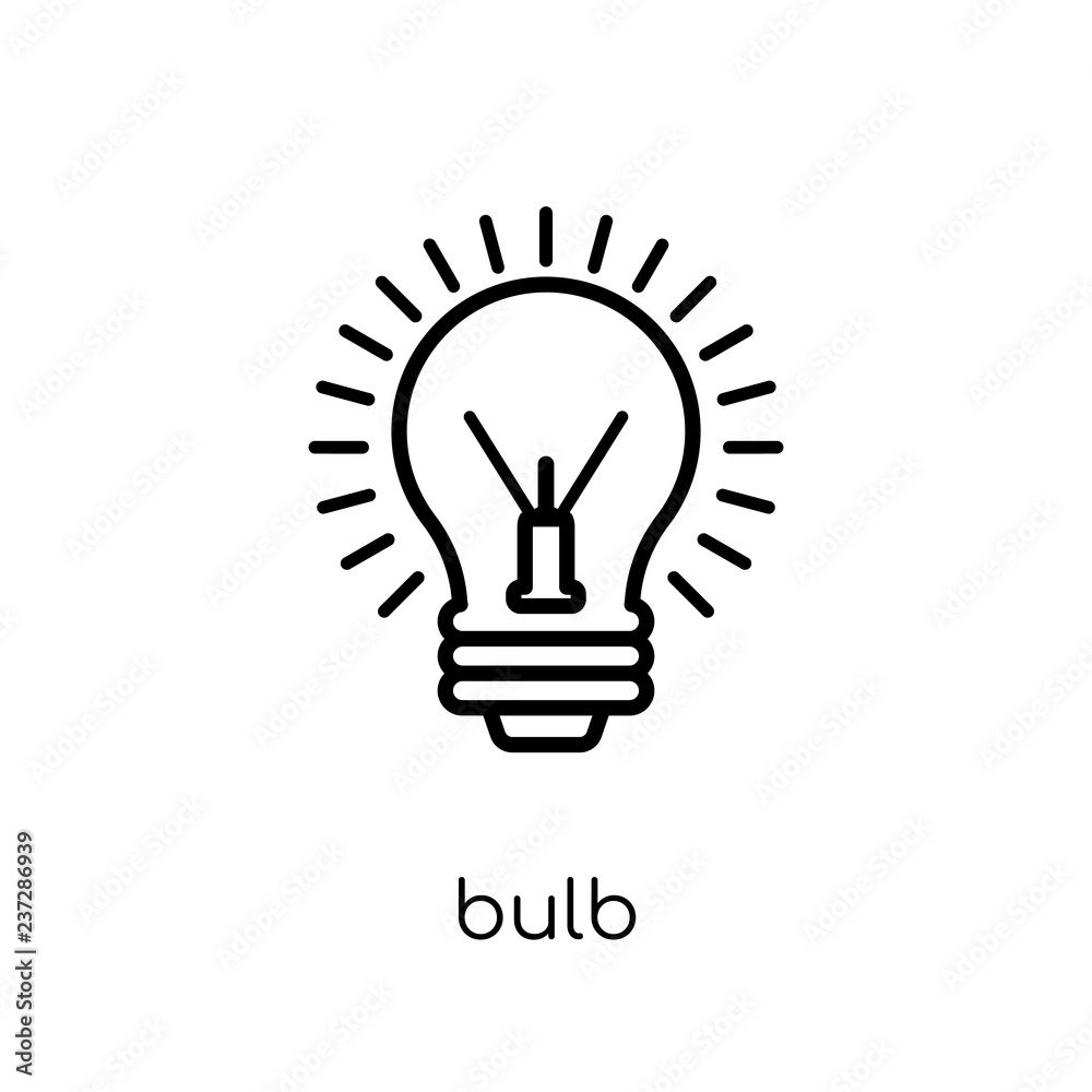 Bulb icon from Success collection. Bulb icon from Success collection.