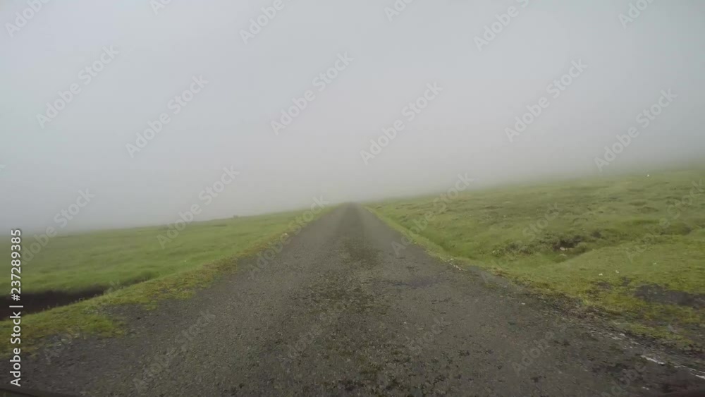 Traveling in the countryside in the Faroe Islands Traveling in the countryside in the Faroe Islands