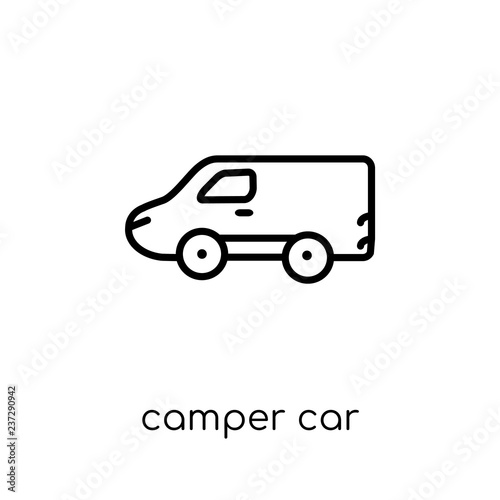 camper car icon from Transportation collection.