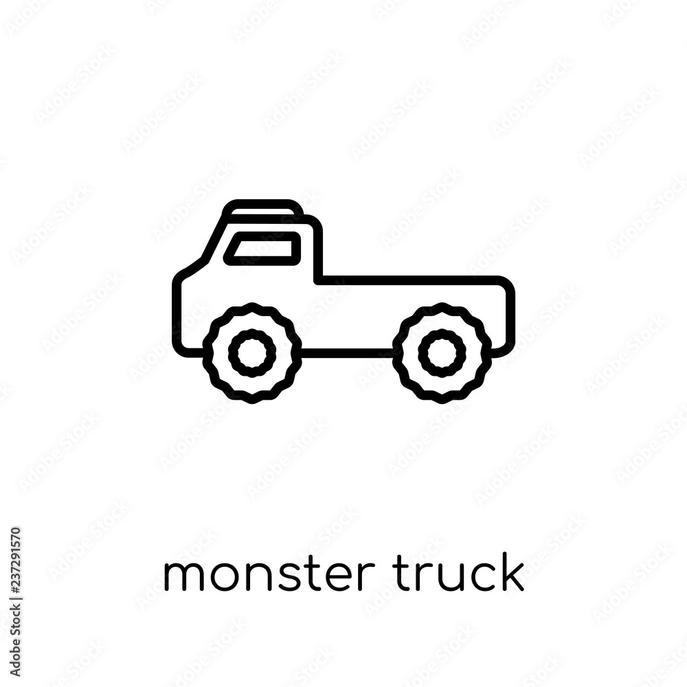 Monster truck icon from Transportation collection.