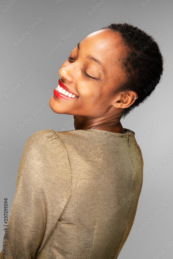 Fototapeta premium Portrait of a beautiful model