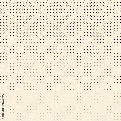 Black and beige halftone background vector