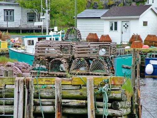 Outport Village in Newfoundland photo