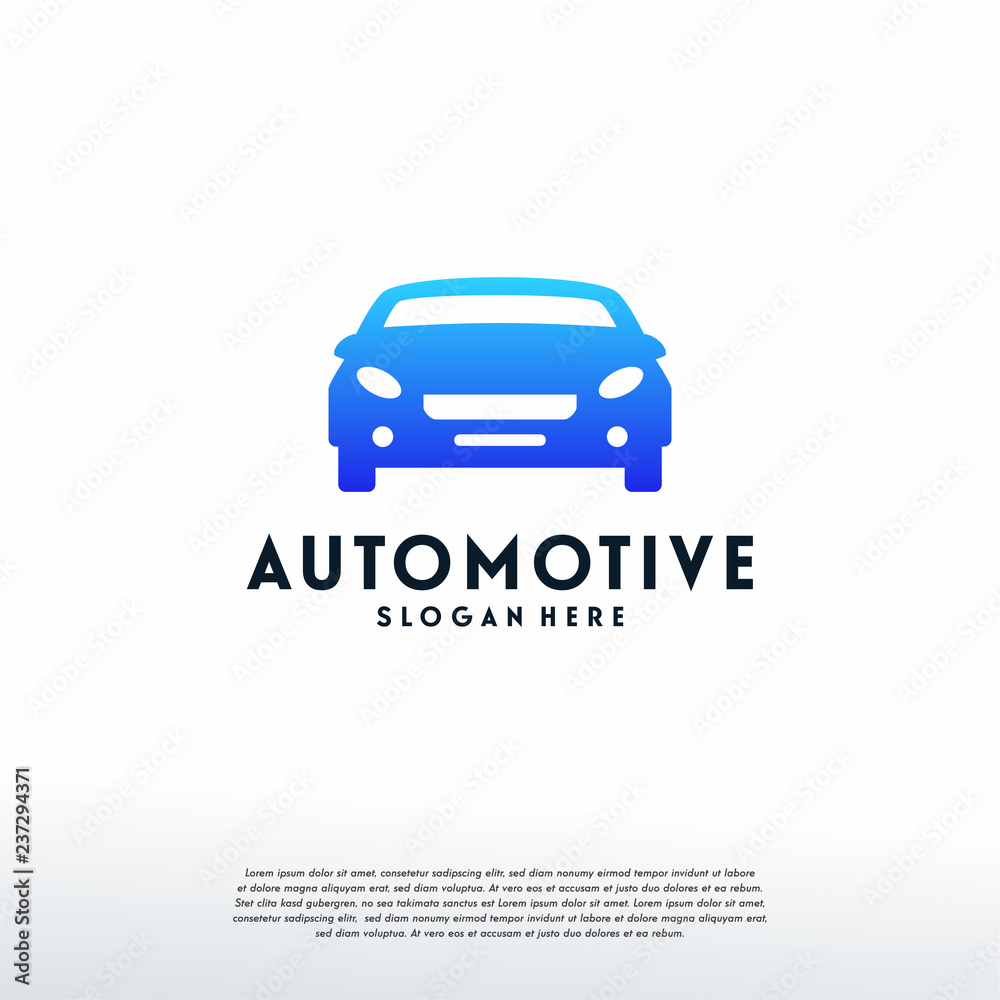 Simple Iconic Automotive logo template, Car Logo template, Logo symbol icon