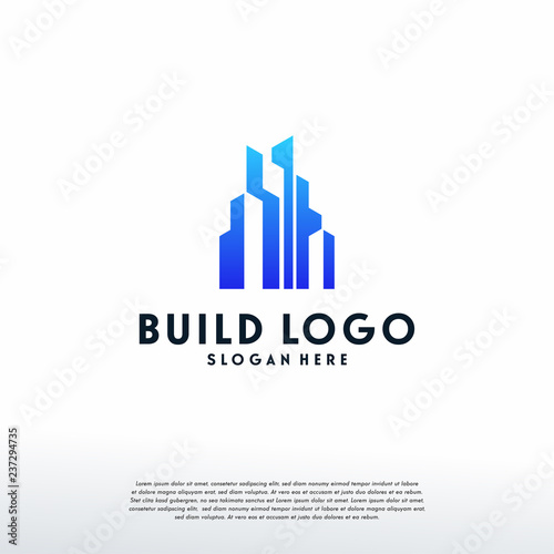 Building logo designs vector  Real Estate logo template  Logo symbol icon