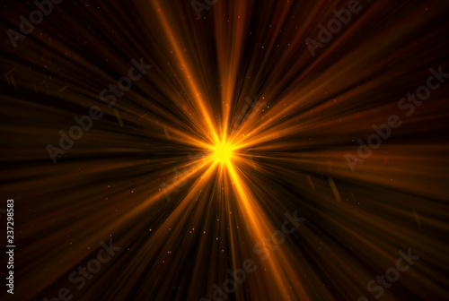 Artistic Abstract bright Smooth Star Explosion Background