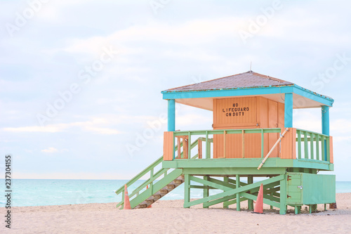 Lifeguard Tower in Miami © Mego-studio
