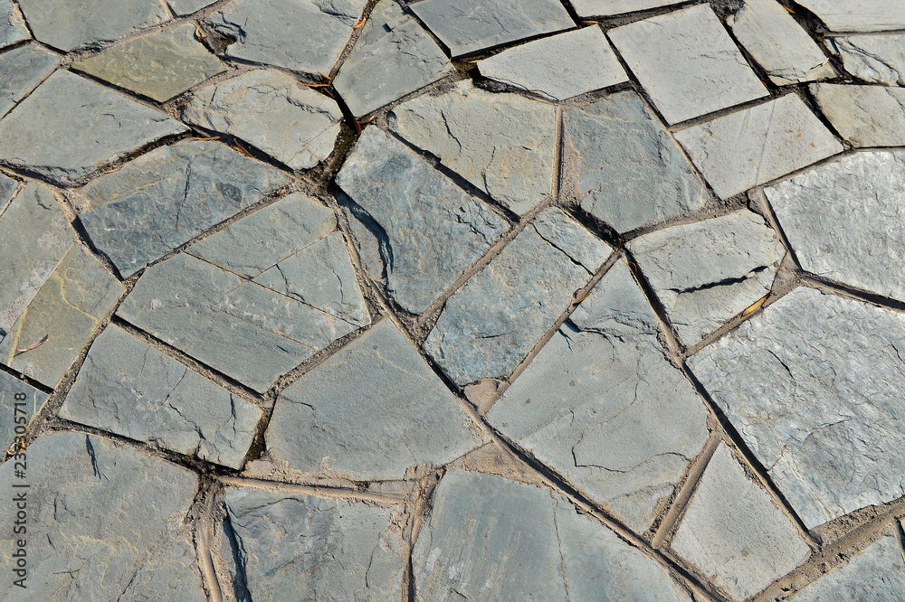 Obraz premium Brick and stone walls