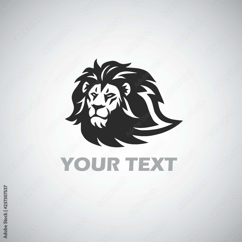 Fototapeta premium Lion Logo Design Vector