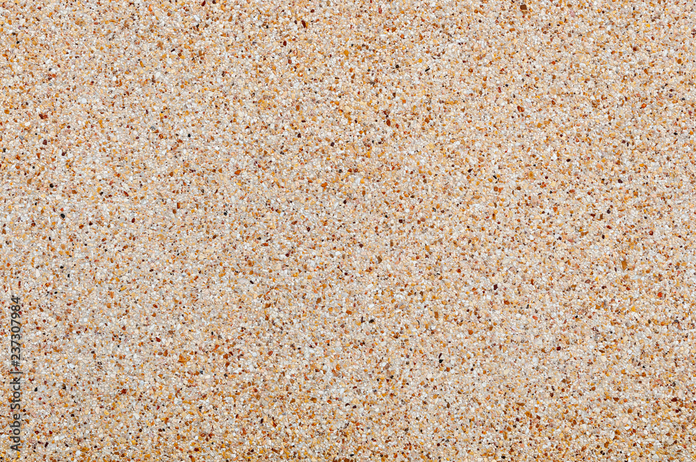 Rough surface of small grain stone cement