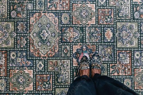 Shoes Matching Carpet photo