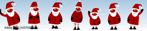 Weihnachten Banner Santa Claus