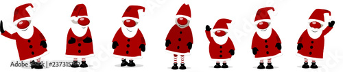Weihnachten Banner Santa Claus