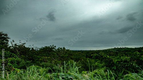  Road, mountains, clouds. Eyes rest enveloping the beauty of Mexico