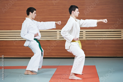 taekwondo exercises in gym
