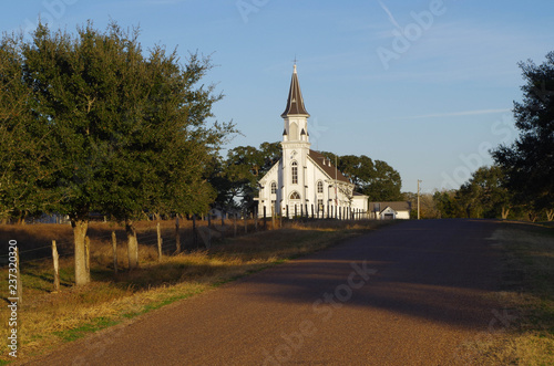 Sts. Cyril & Methodius Catholic Church erected 1856 - Dubina, TX